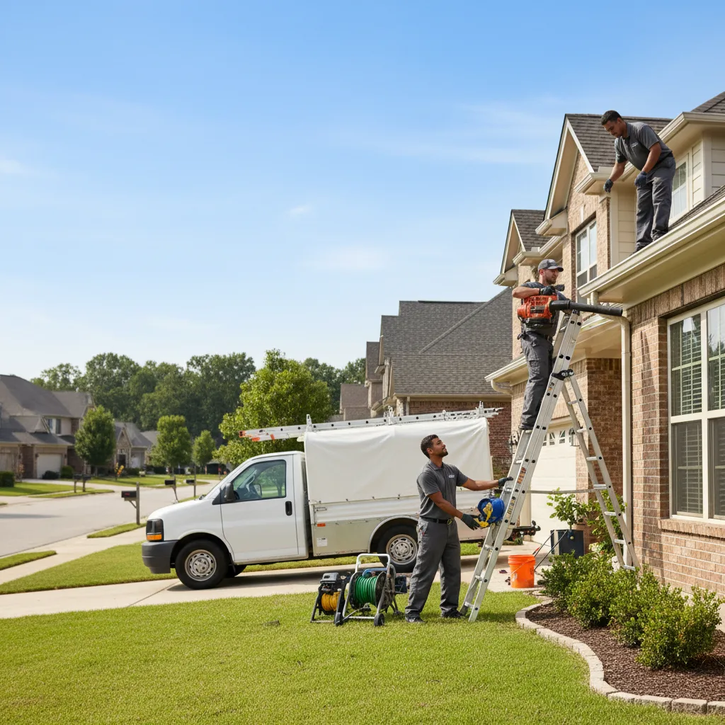 Home Gutter Service in Herington, KS near me